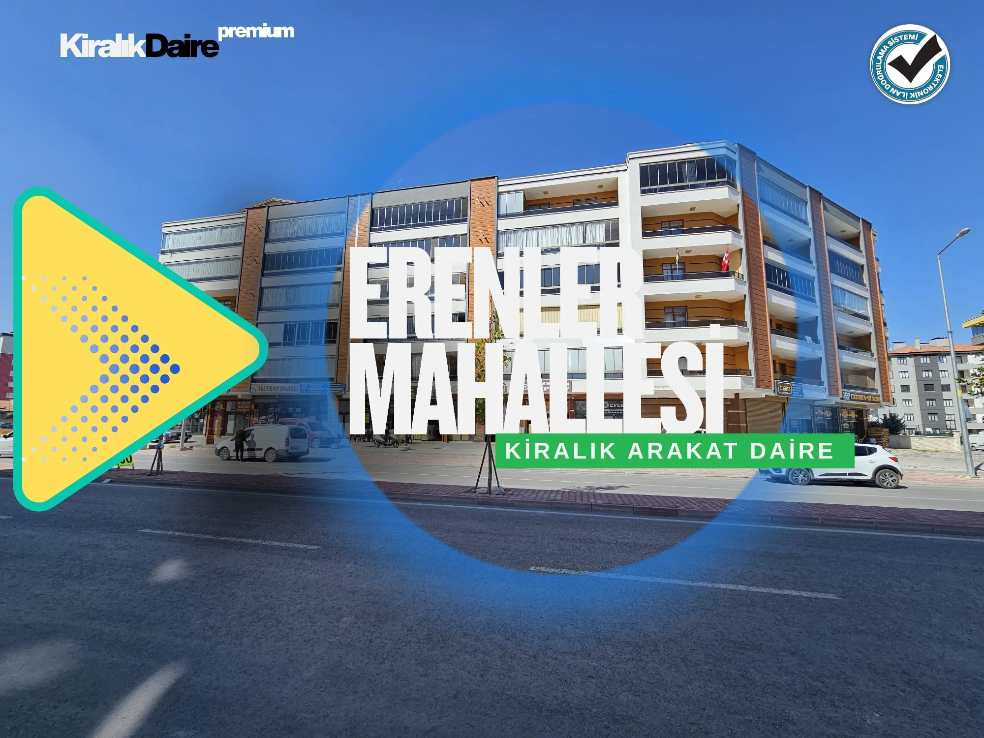 KONYA KARATAY ERENLER MAHALLESİ 3+1 KİRALIK DAİRE!
